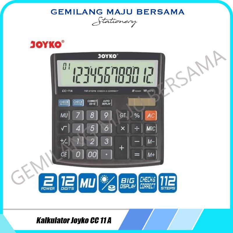 

Calculator / Kalkulator Joyko CC-11A