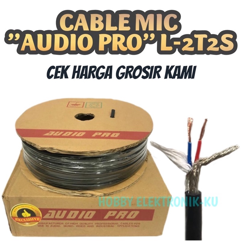 CABLE MIC AUDIO PRO L-2T2S