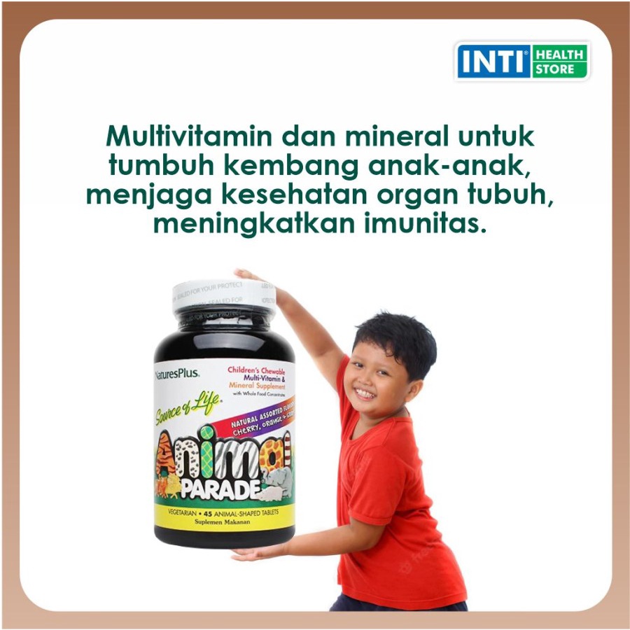 Nature's Plus Source Of Life Animal Parade (45 chewable tablet)