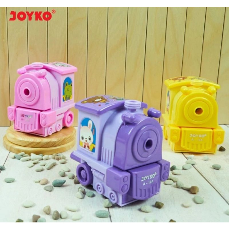 

Sharpener Rautan Serutan Putar Kereta Joyko A 19A