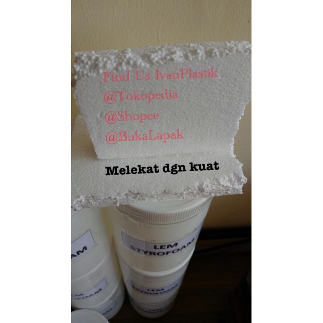 

Lem Styrofoam Asli dari pabrik Styrofoam / Lem stereofoam MURAH