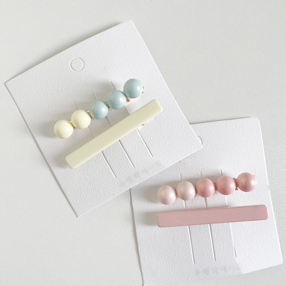 Aksesoris Jepit Rambut Poni Model Duckbill Untuk Wanita