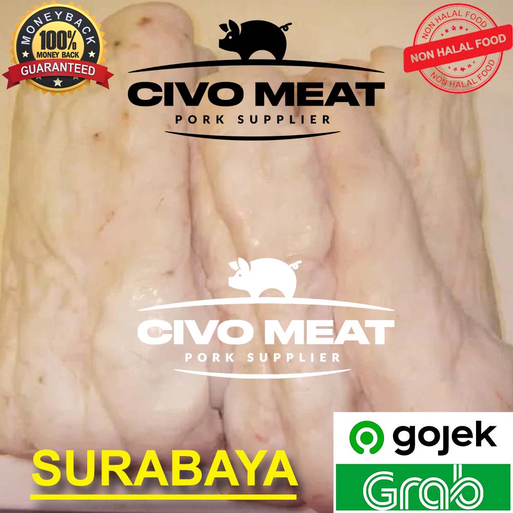 Lemak Perut Babi 1kg