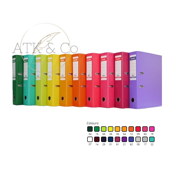 

Ordner Bantex Folio 1466 5Cm - Lever Arch File Plastic F4 Bantex