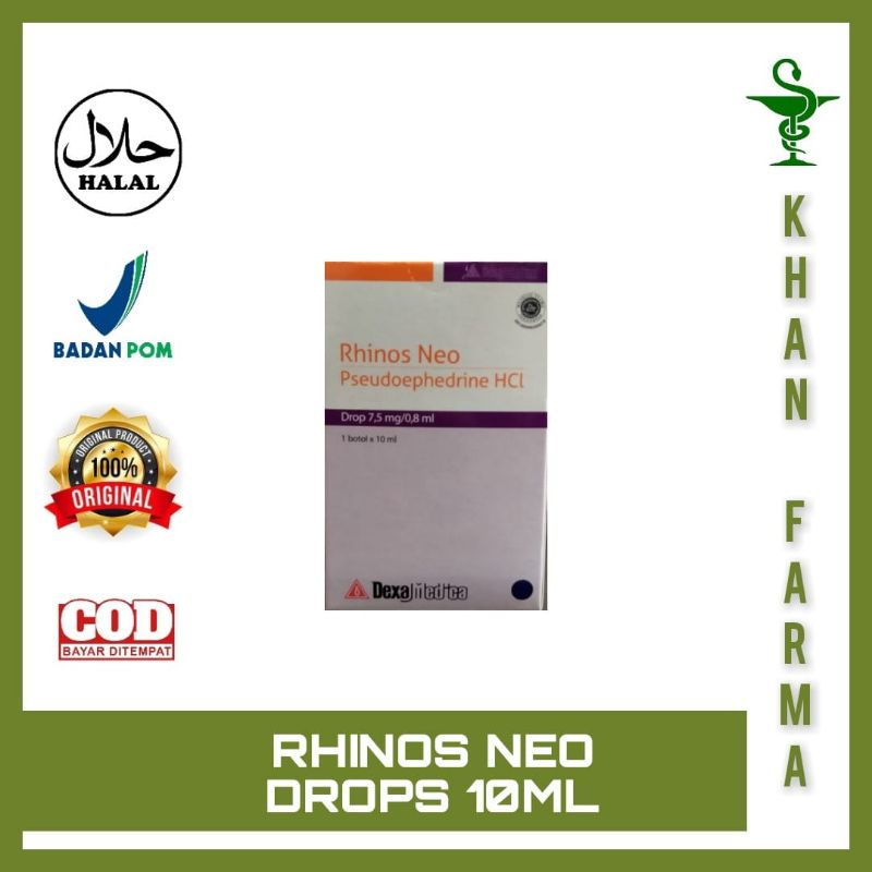 Jual RHINOS NEO DROPS OBAT FLU PILEK HIDUNG TERSUMBAT BAYI Shopee
