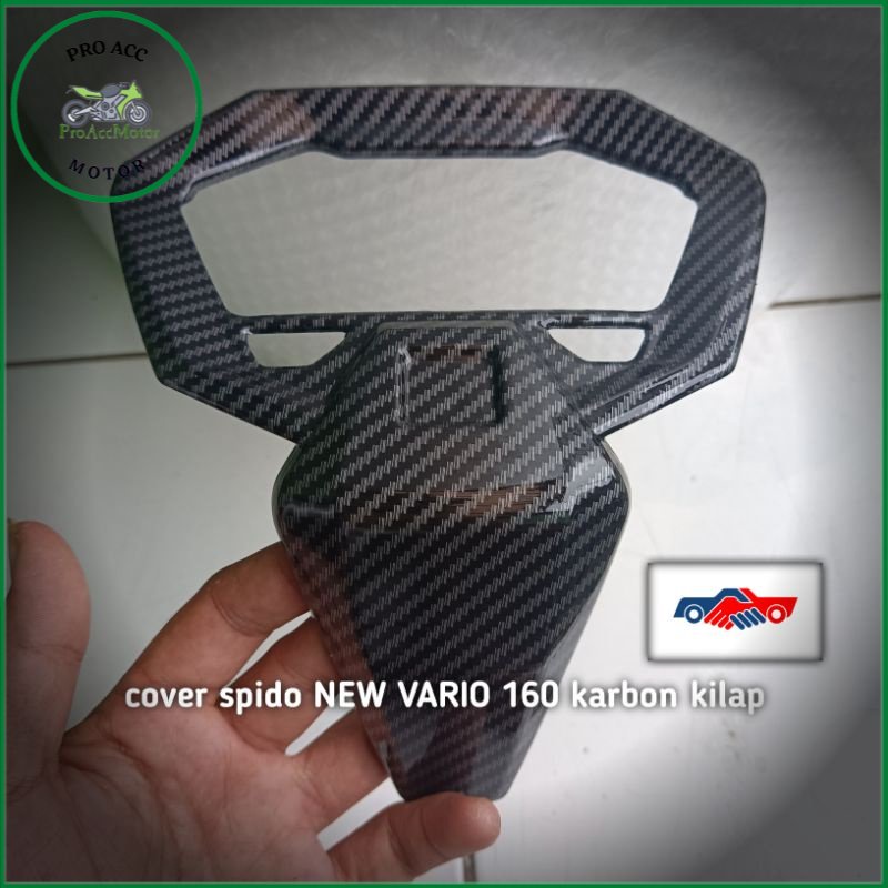 cover spido speedometer NEW VARIO 160 karbon kilap (proaccmotor)