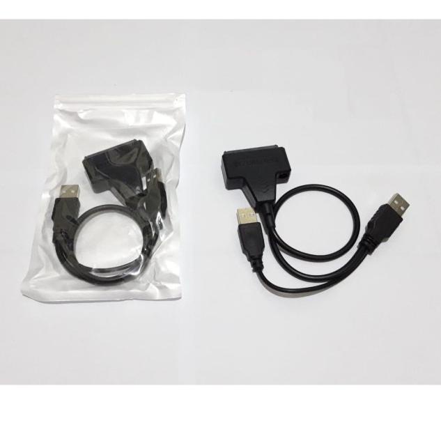 Kabel USB 2.0 Cabang to Sata + adaptor 12V 2A