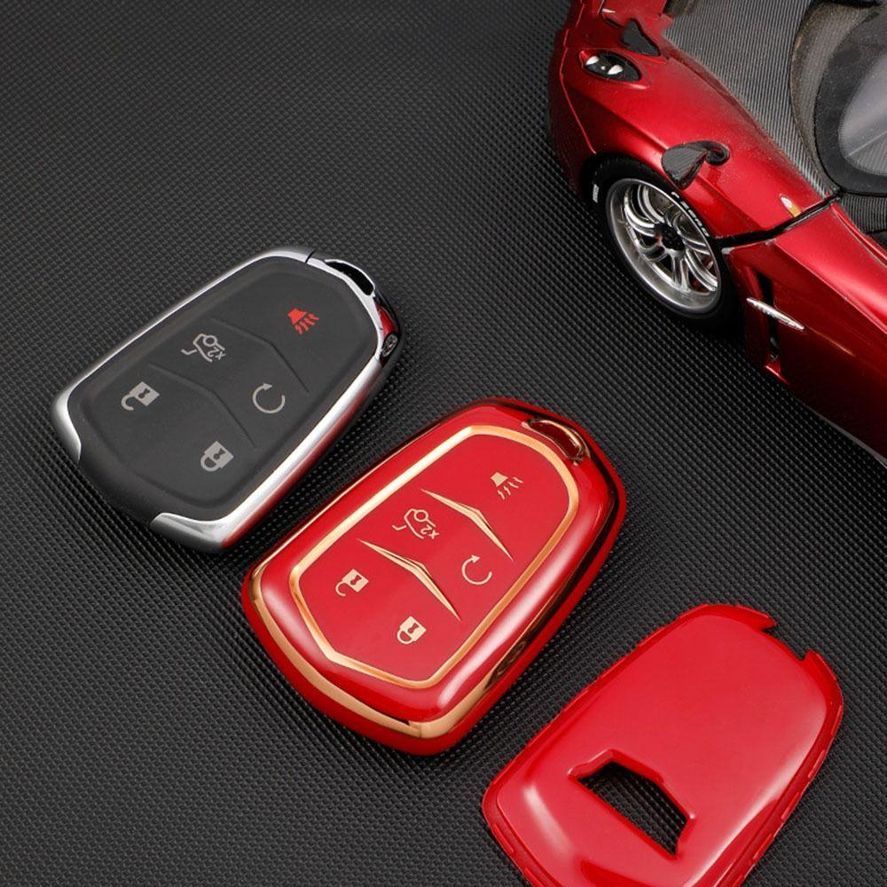 Top Remote Key Case New Aksesoris Mobil Skin Key Fob Cover