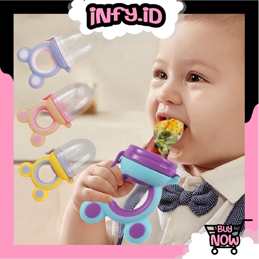 INFY - Dot Buah Empeng Bayi MPASI Multifungsi Baby Fruit Feeder BPA Free R838