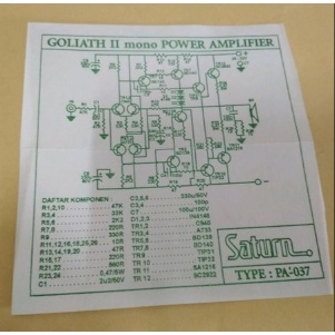 PCB Power Amplifier 500 Watt PA-037