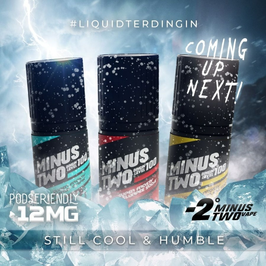 LIQUID MINUS TWO 30ML PODS FRIENDLY LIQUID PODS LIQUID MINUS TWO 30ML