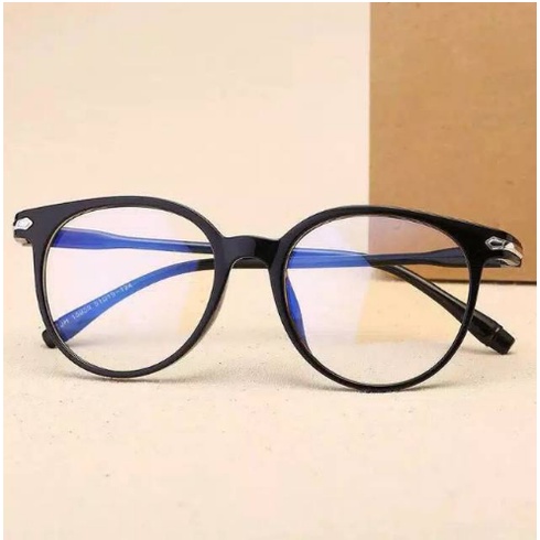 KACAMATA ANTI RADIASI Wanita Pria Frame Sunglasses Lensa Transparan Impor Kacamata KOREA BG KC005