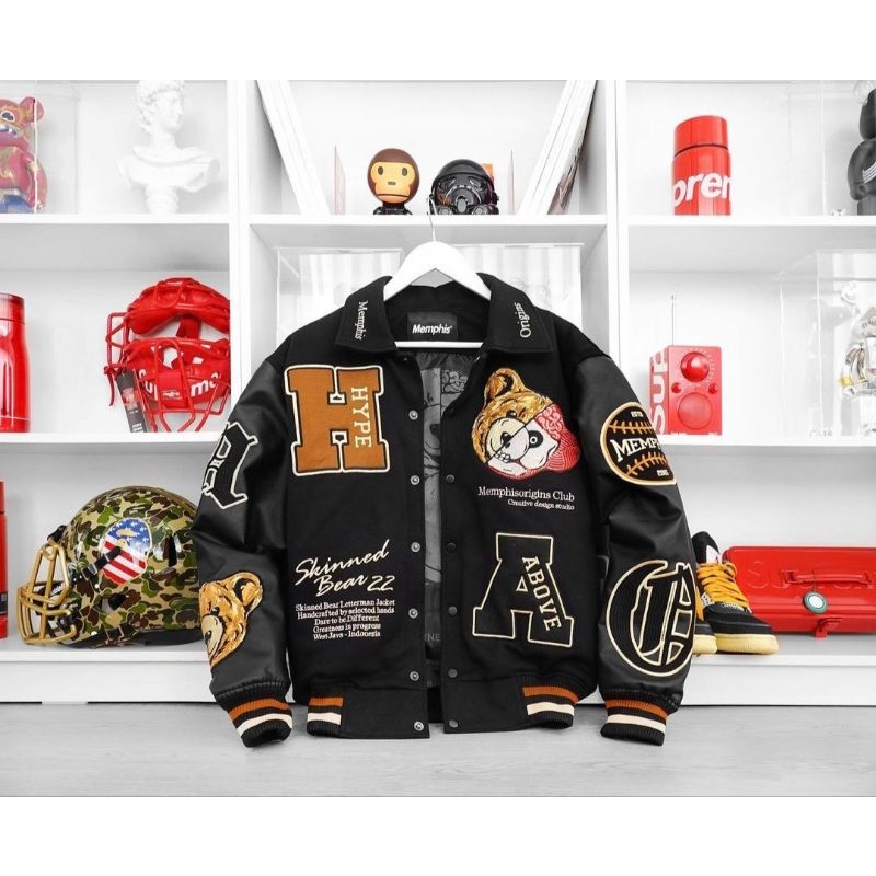 varsity jacket Memphis original bear