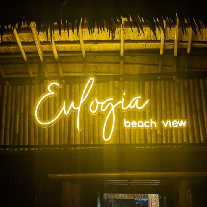 PROMO neon sign neon flex custom logo tulisan