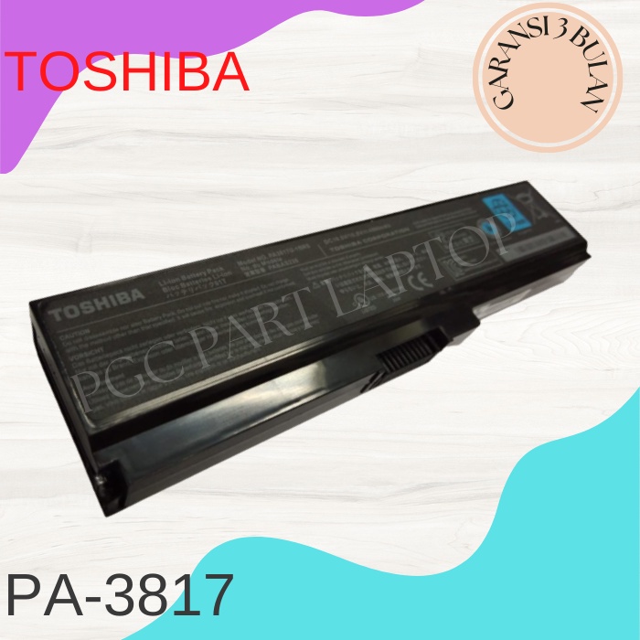 Baterai Toshiba PA3817U-1BRS Original