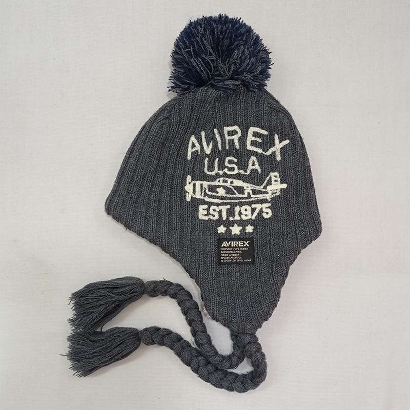 Topi Beanie hat kupluk Avirex Original Second
