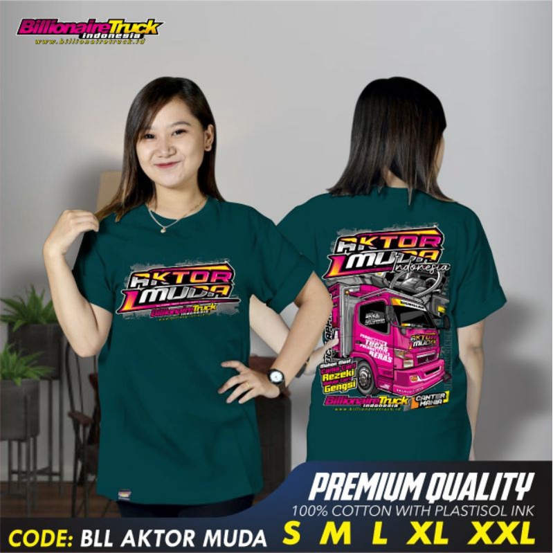 ( COD ) kaos AKTOR MUDA INDONESIA ori brand lokal Indonesia kualitas di jamin