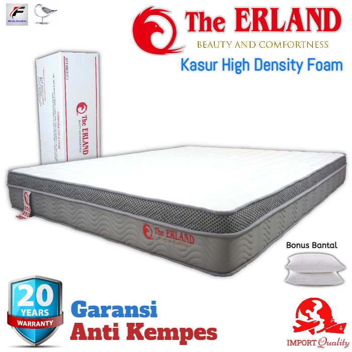 Kasur In Box The Erland PLUSH TOP  High Density Foam