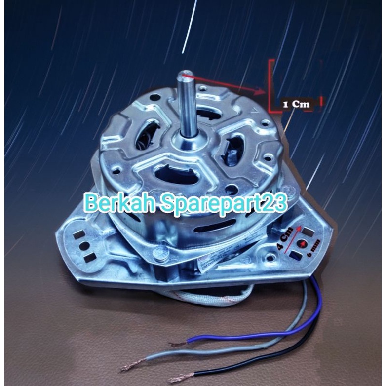 Dinamo Pengering Mesin Cuci SHARP ES-T85CR Mesin Cuci 2 Tabung Motor Dinamo Spin / Pengering Sharp E