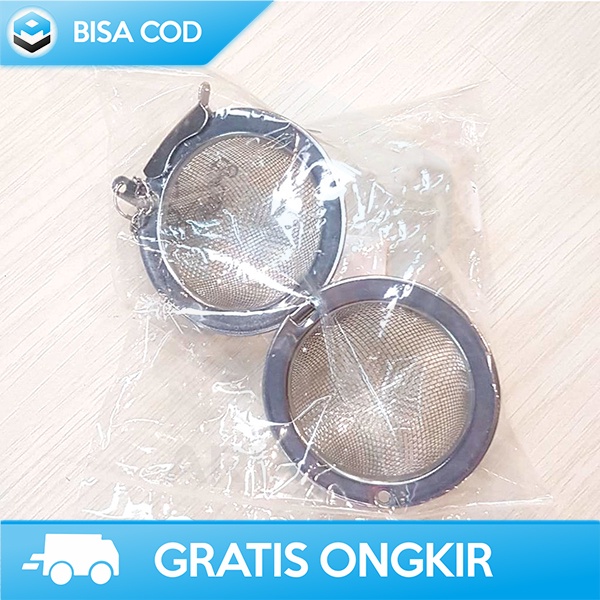 INFUSER TEH FILTER SARINGAN TEH TIDAK MUDAH BERKARAT STAINLESS 50MM