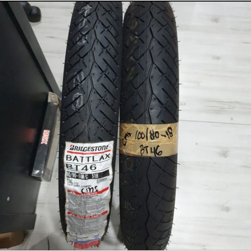 Ban Battlax Bridgestone 90 90 18 dan 100 90 18 Bt 46 for Rxking New