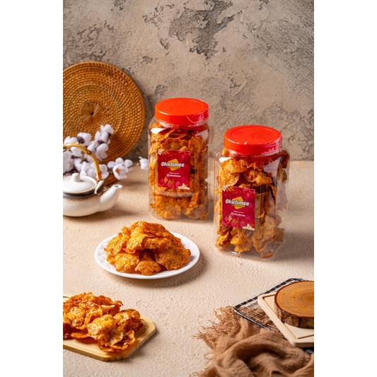 

emping pedas manis homemade bestseller toples