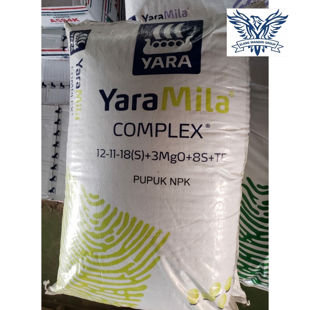 Pupuk NPK Yara Mila Complex 12-11-18(S)+3MgO+8S+TE 50Kg Grower