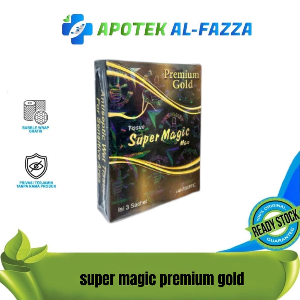 Tissue Magic Power Man / Magic Hitam Lovers / Magic Merah Casanova / Magic Premium Gold / Tissue Mag