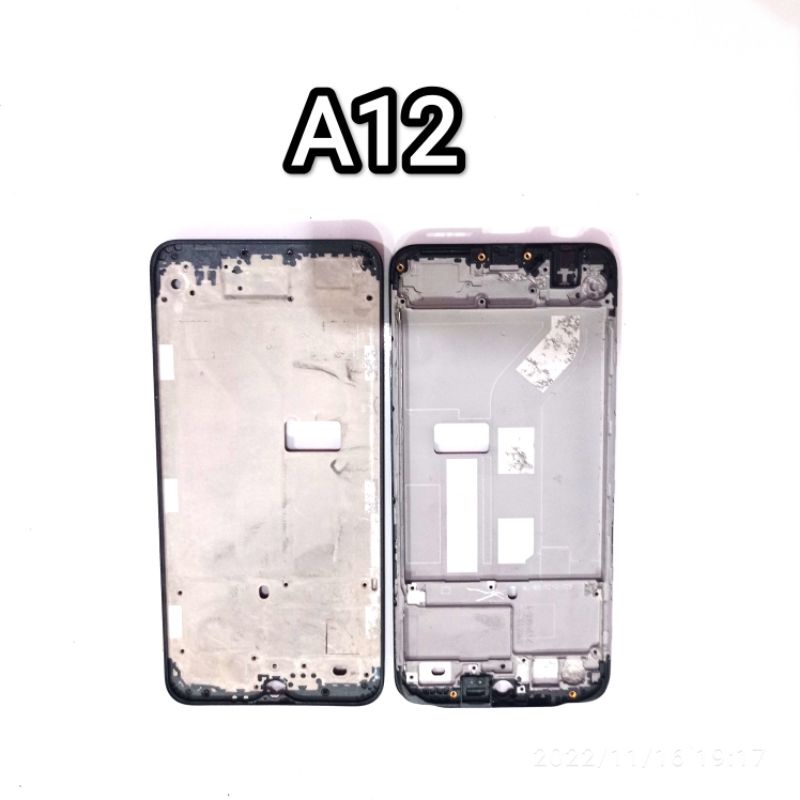 bezel frame opo a12 oppo a12  tulang tulangan rangka tatakan lcd