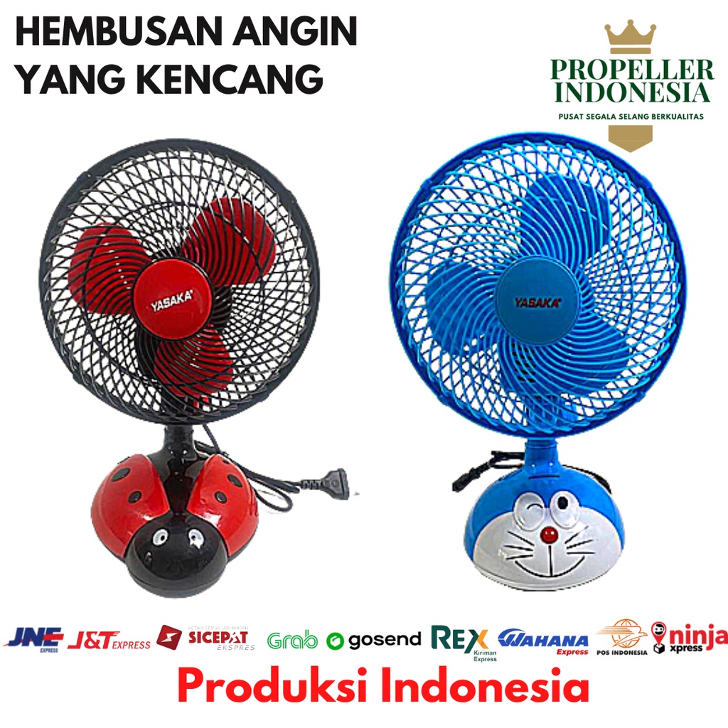 Kipas Angin Meja 8 Inch Dinding Desk Fan Mini Wall Fan Gantung Tembok