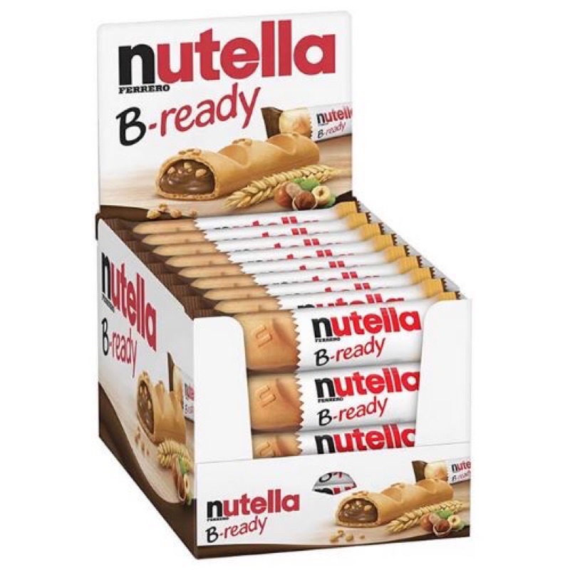 Nutella B-ready 1 Box isi 36 PCS ed Desember 2023