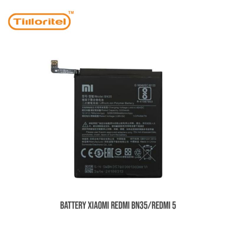 BATTERY XIAOMI BN35/REDMI 5