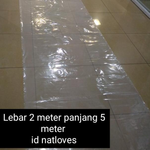 

plastik bening besar 2 meter x 5 meter - 2 m x 5 m