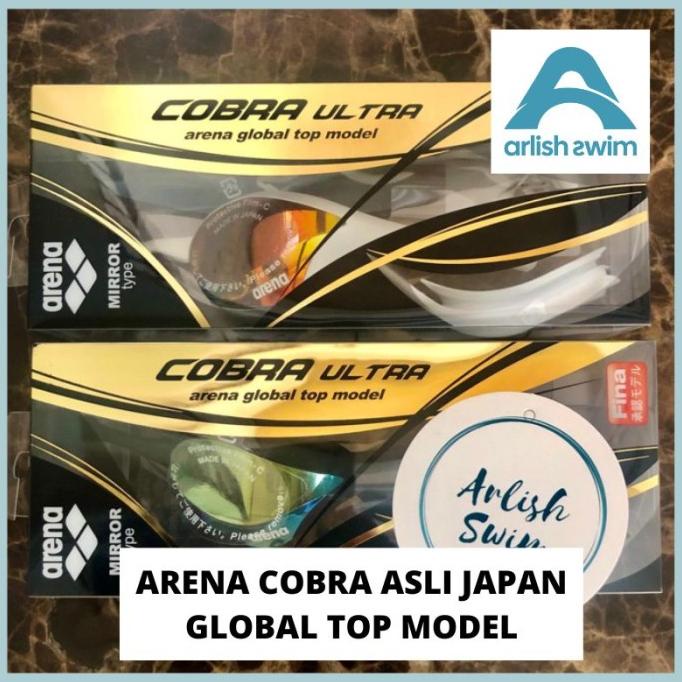 Kacamata Renang Arena Cobra Ultra & Core Mirror FINA/ Swimming Goggles