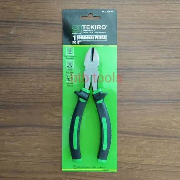 Tang Tang Potong Tekiro 6Inch /Diagonal Pliers Tekiro 6Inch