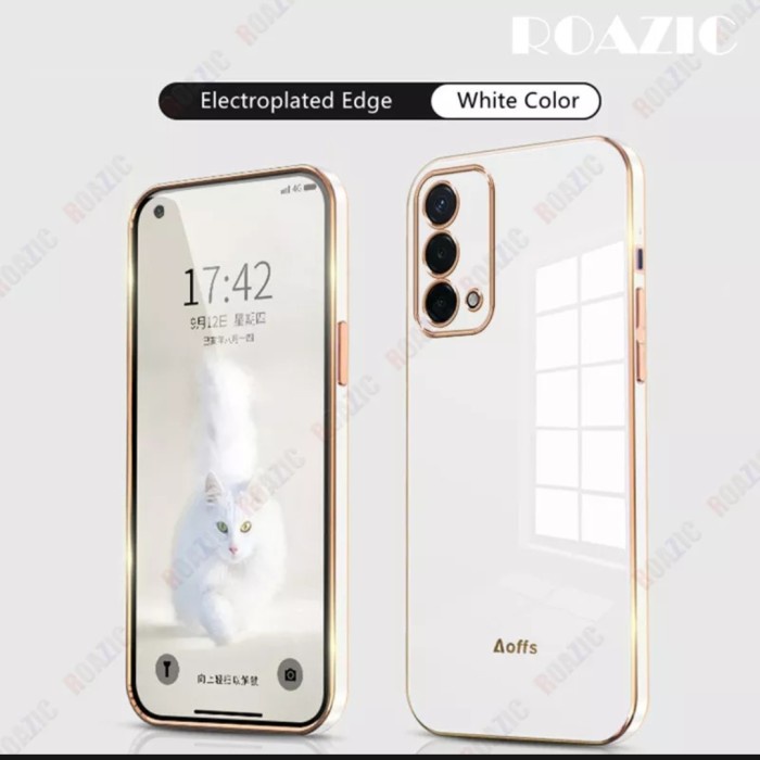 Case OPPO RENO A95 4G / A74 4G soft case silikon Casing cover Sarung - Putih, A74 4G