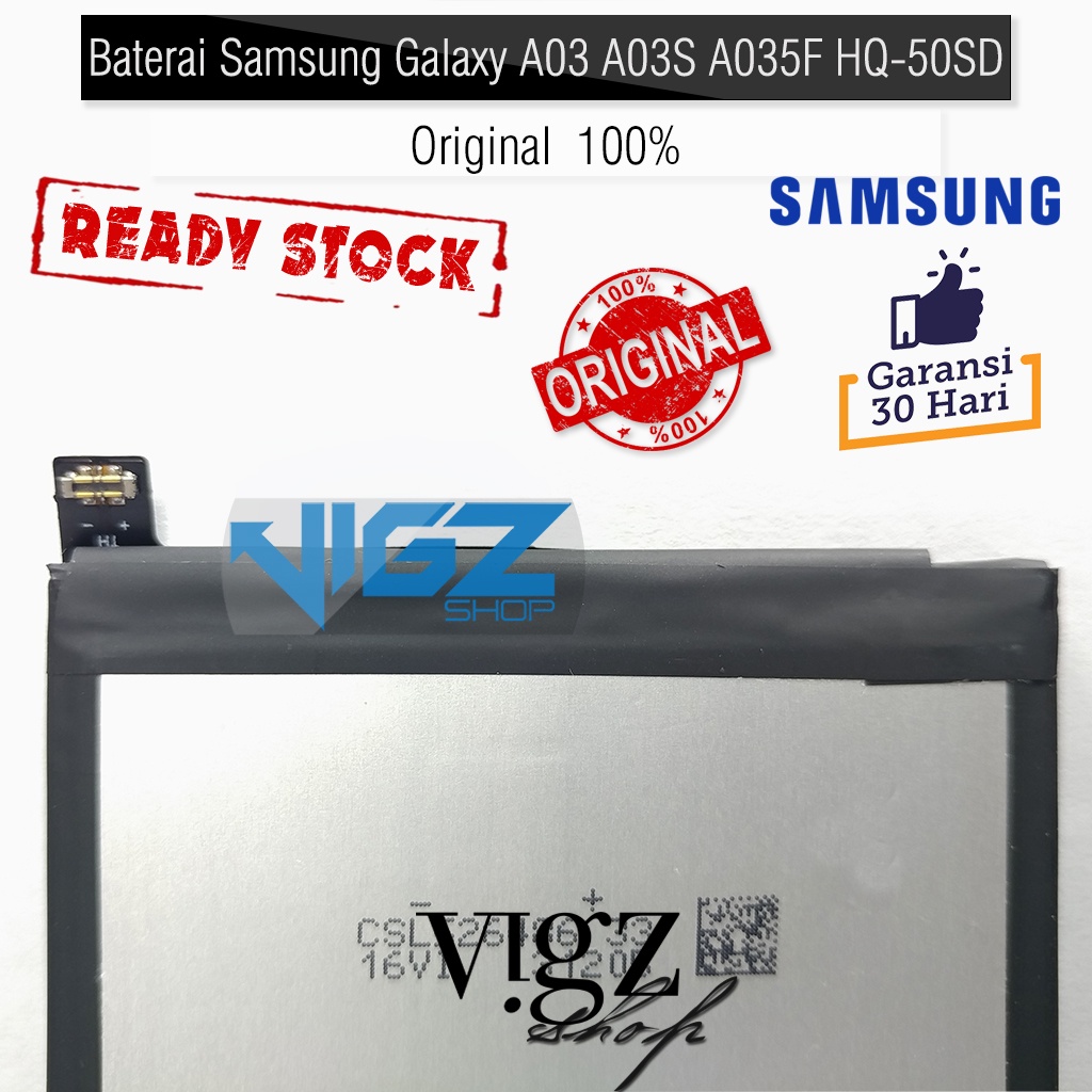 Baterai Samsung Galaxy A03s A03 A02s HQ-50s HQ50s Original 100%
