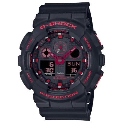 CASIO G-SHOCK GA-100BNR-1A GA 100BNR 1A ORIGINAL GARANSI RESMI