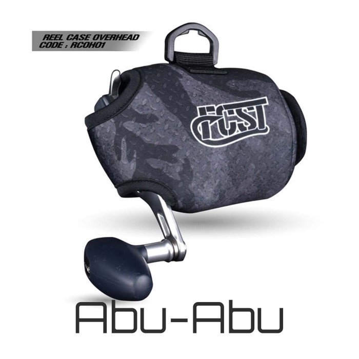PROMO COD Sarung Rell OH Reel Case OH Over Head FireCast Pouch - Abu-Abu, S