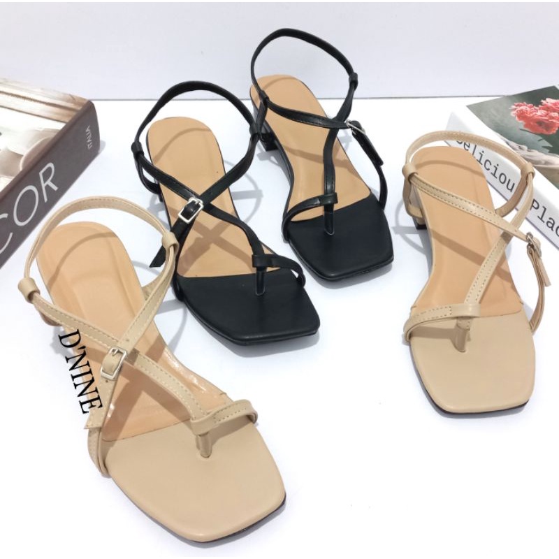 MONNA WS 07 Heels sandal wanita 3cm