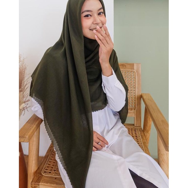 Syari Lasercut Miracle Voile Scarf | Zysku Xena - Hunter