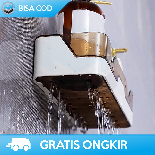 RAK TOILET ORGANIZER KAMAR MANDI RAK GANTUNG GOOD QUALITY PLASTIK ABS