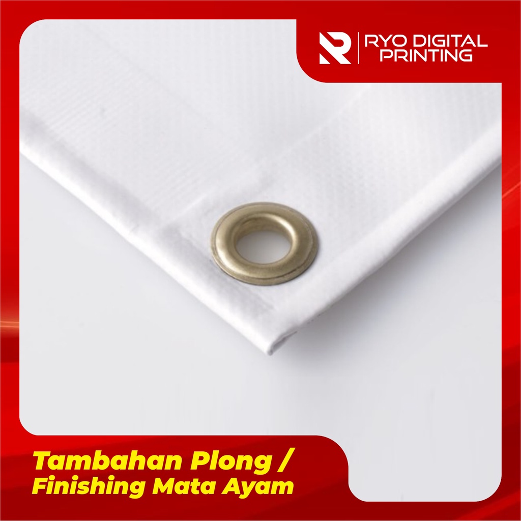 Tambahan Plong / Finishing Mata Ayam - Untuk Cetak Outdoor | Harga Per Titik