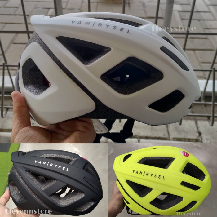Helm sepeda Van Rysel WHITE