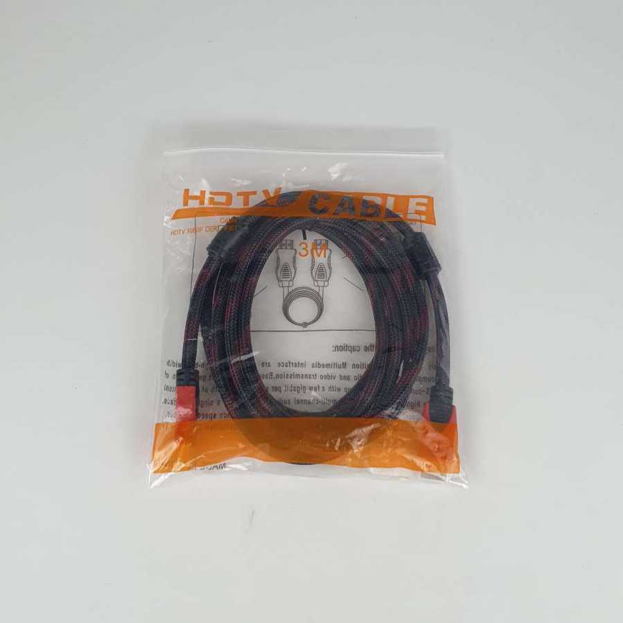 FSU Kabel HDMI Gold Plated High Speed OD7.3mm 1080P 3 Meter - SHH11