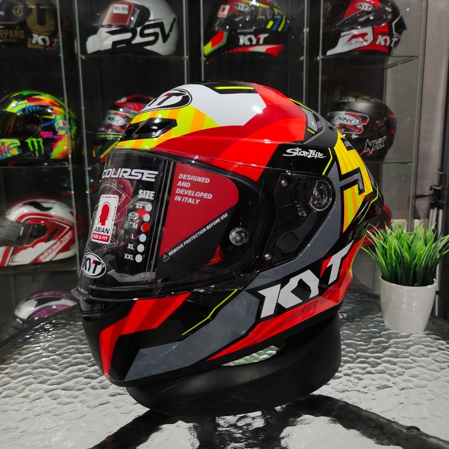 HELM KYT TT COURSE JAUME MASIA / helem pria keren 2022 murah / helm full face / helm kyt / helm / he