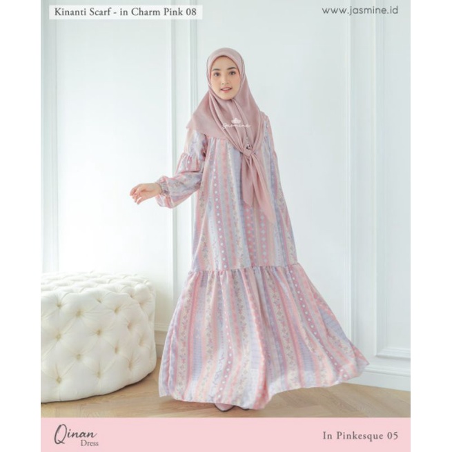 QINAN DRESS BY JASMINE | MOTIF ESTETIK | GAMIS MOTIF ETHIC | MOTIF LIMITED| GAMIS SYAR'I | GAMIS SYA