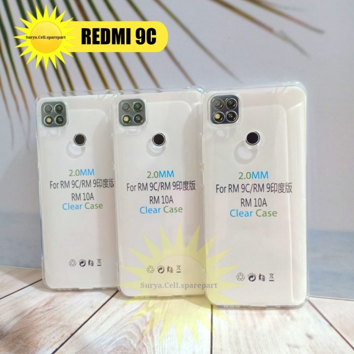 Case Xiaomi Redmi 9C - Case Clear Hd Premium Xiaomi Redmi 9C - SC