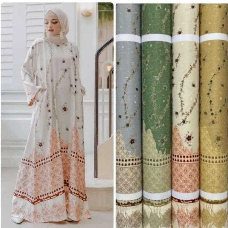 Kain Maxmara Luxury Motif Shopia harga setengah meter (per 0.5m)