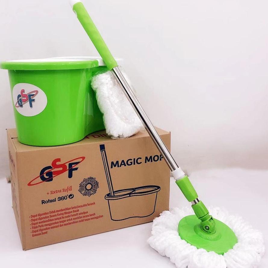 ↴ MAGIC MOP GSF MURAH / ALAT PEL GSF /MAGIC MOP GSF STAINLESS STEEL / ALAT PEMBERSIH LANTAI GSF ㅀ